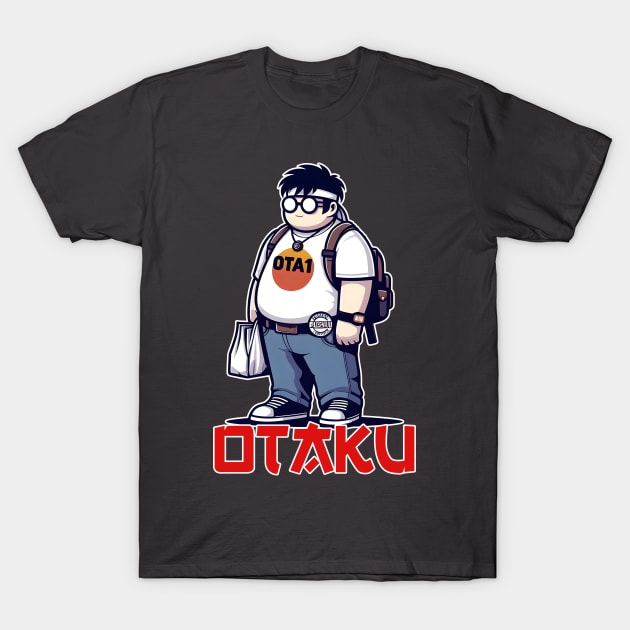 I am Otaku T-Shirt by Rawlifegraphic